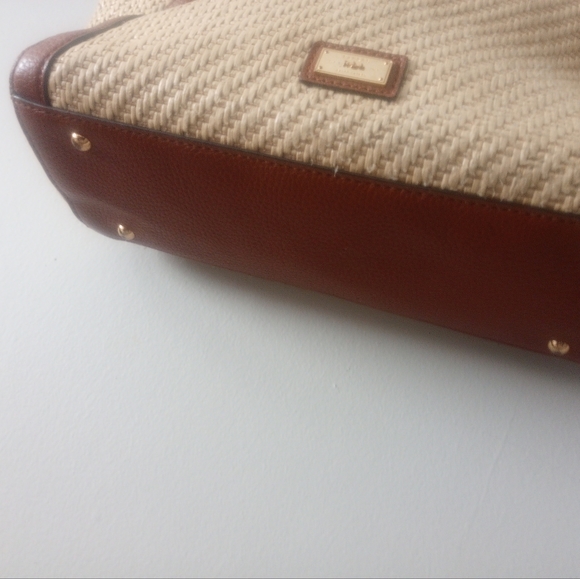 Ralph Lauren Vintage Straw Handbag - Picture 5 of 8